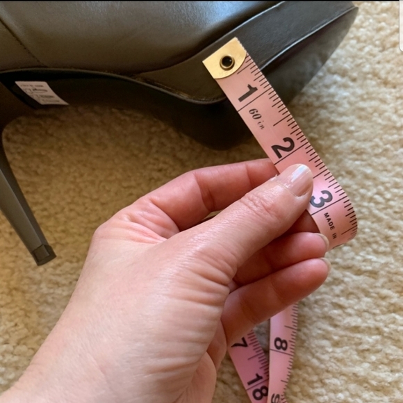 Made in Italy Ferre leather brown platform boots 6 - Picture 4 of 8